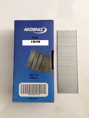 Brad Çivi 18x30 Başlı (5000 Ad-1 Paket)