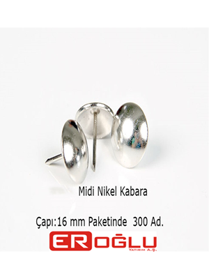 Tekli Nikel Kabara Febko (1000 Adet )